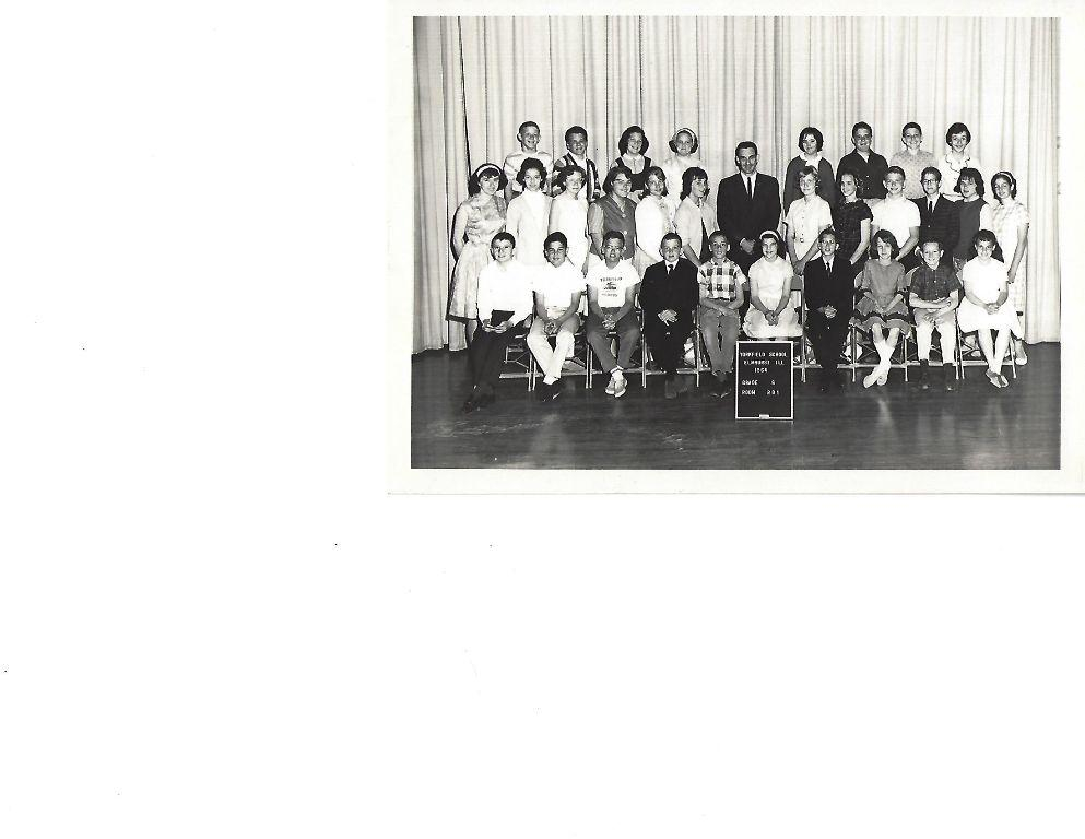 Morning Kindergarden ,April 1958 and 6 th Grade