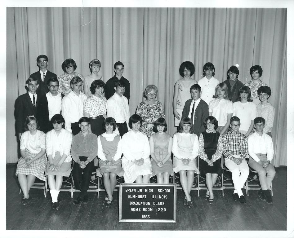 Bryan Junior High, 1966, Mrs. Holiday