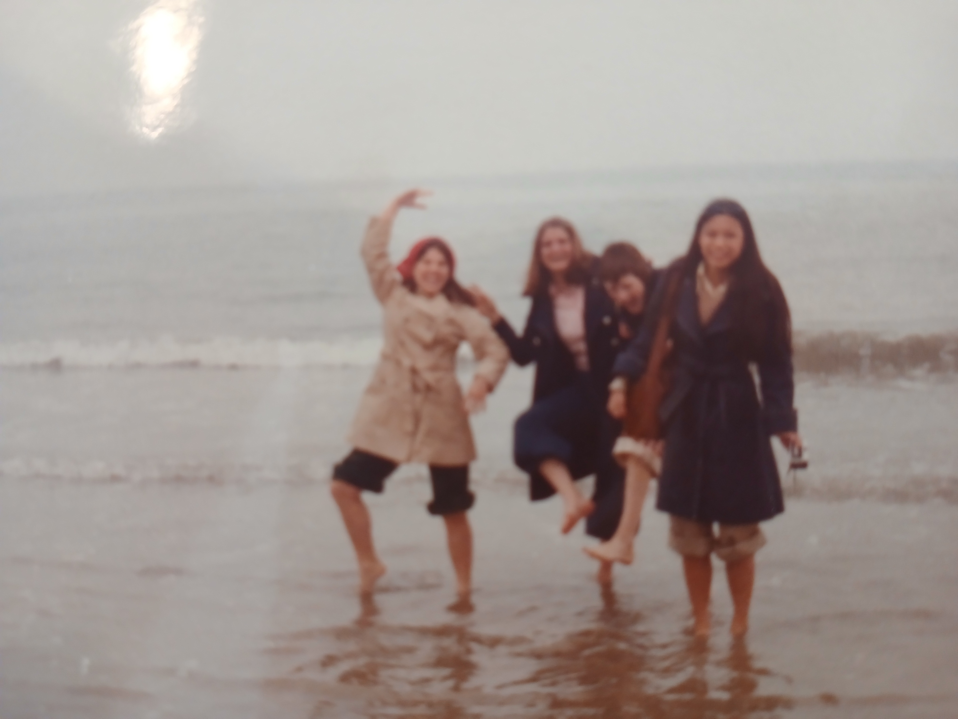 Dancing in the the English Channel March 1974