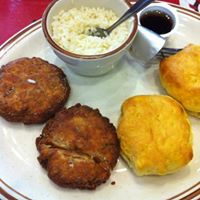 SALMON RICE & BISQUITS