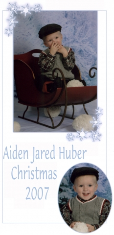 My nephew Aiden