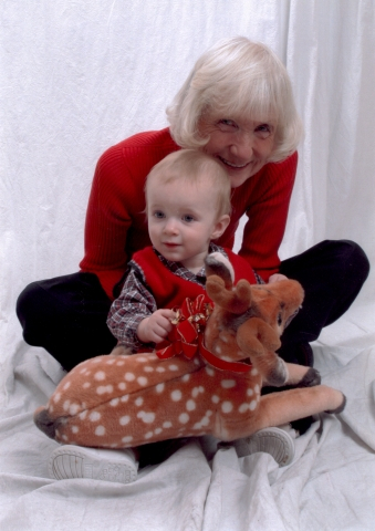 My mom and nephew Aiden