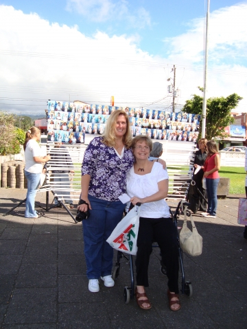 Kay and Holly doing a little sightseeing