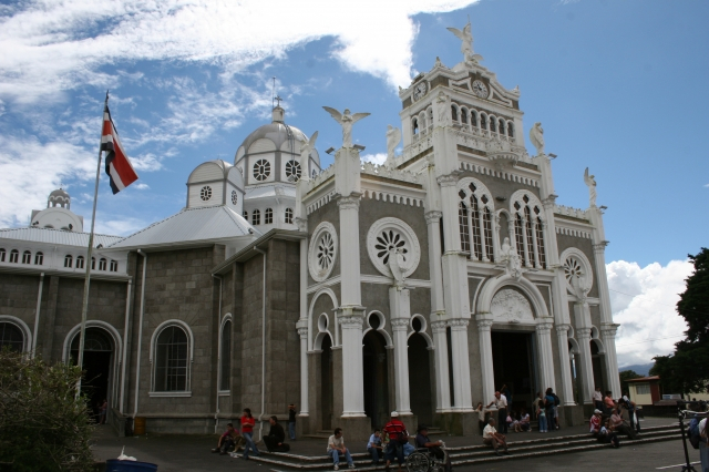 Basilica de Nuestra Senora de los Angeles built in 1639