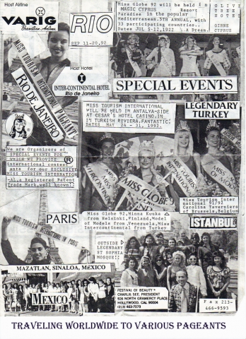 Traveling Worldwide to Pageants