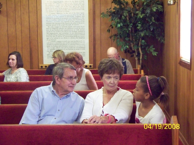 Old Blue Creek Missionary Baptist Church on May 8, 2011