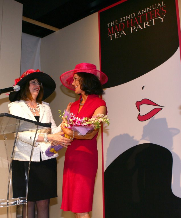 Kathy Cothrum,  President with Sharon Ballew, MH Chair 2010