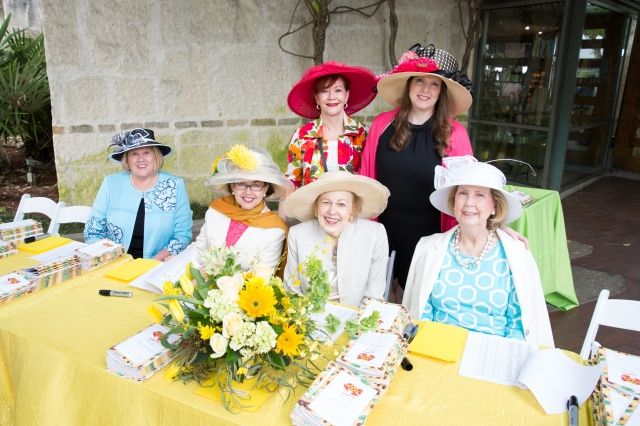 Our check-in team, with Day Chair Nancy Connor