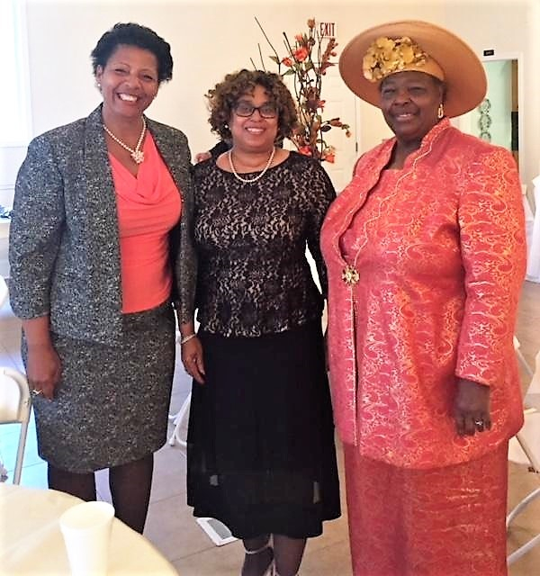 Sis. Joice Tinsley, Prison Ministry Coordinator, Sis. Stephanie Zollicoffer, Ministers Wives & Widows Co-Coordinator