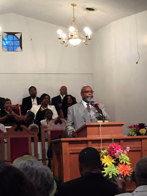 Pastor James E. Potts at
Community Sunrise 2017