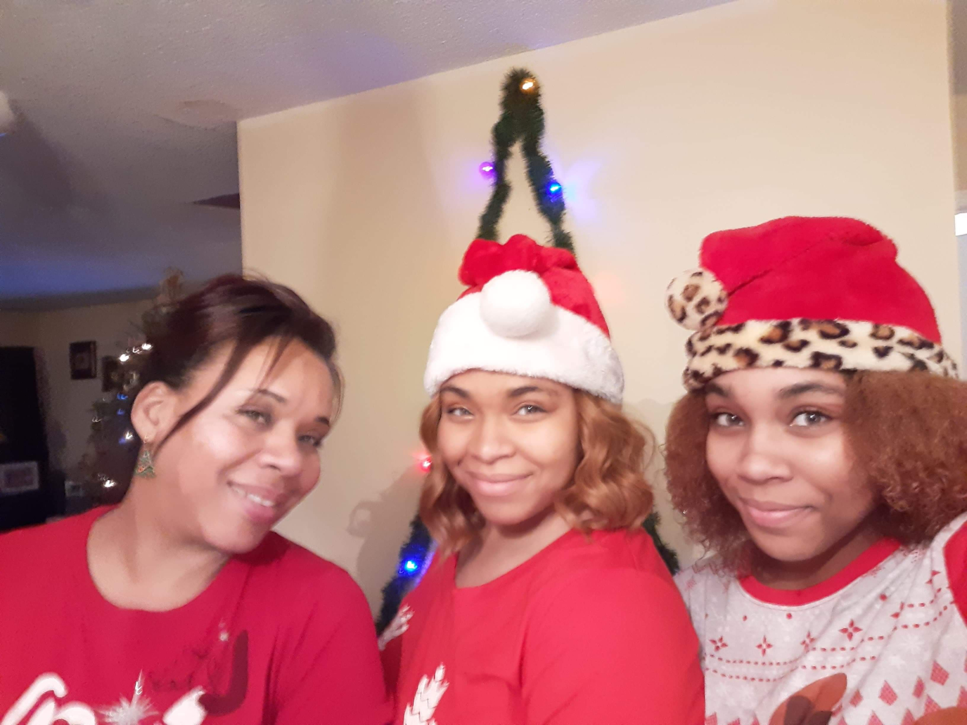 Val and my two girls Daizsha and Laylah