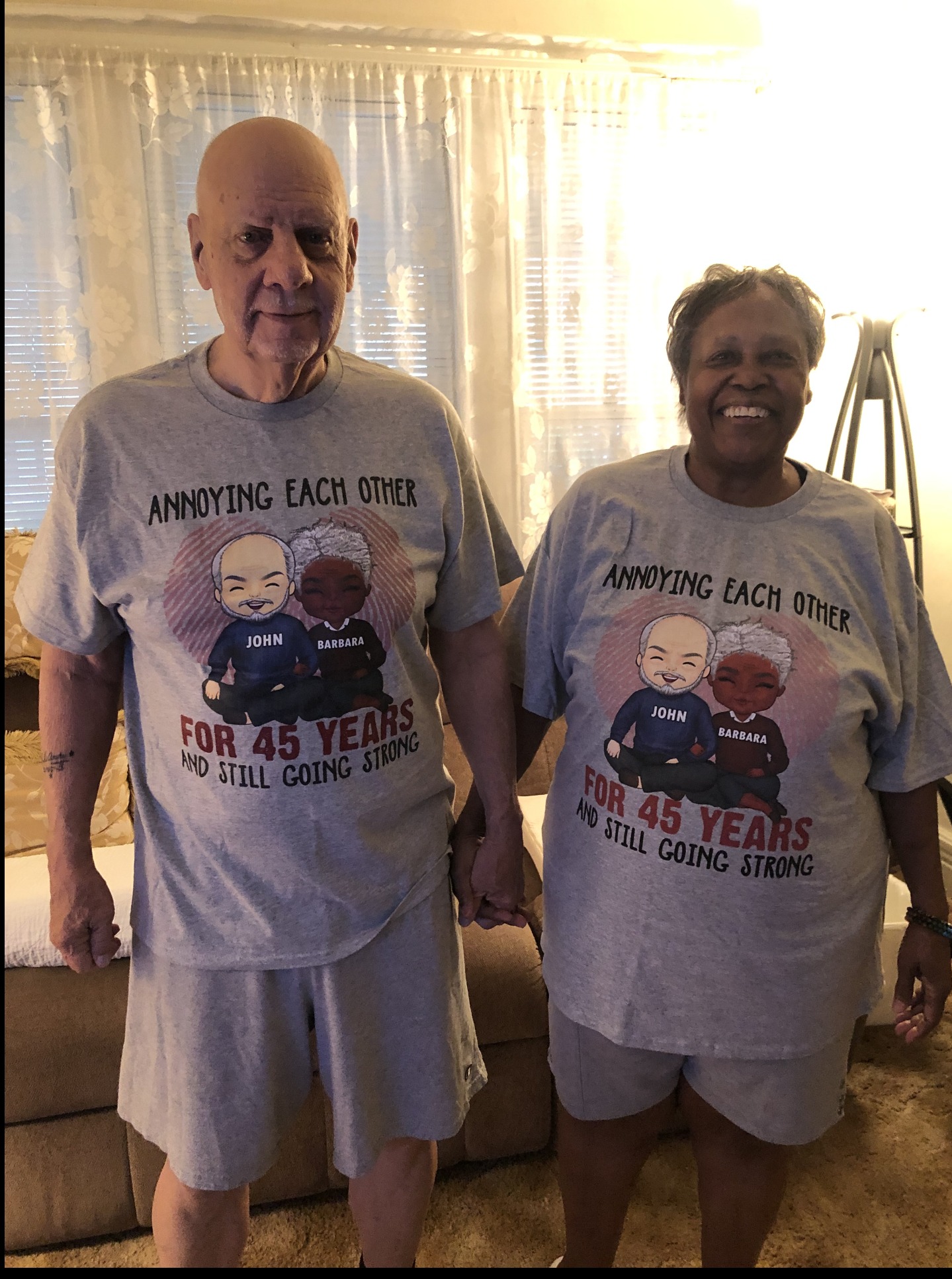Mom and John