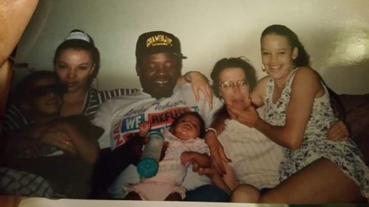 (left-right): Lil Mack, Josette, Mack, DeJanae, Pamela, Angelique