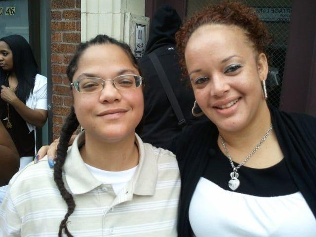 Judith and Angelique, in Chicago, Illinois.