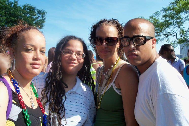 Angelique, Judith, Josette and Mack, at Chicago Pride 2007