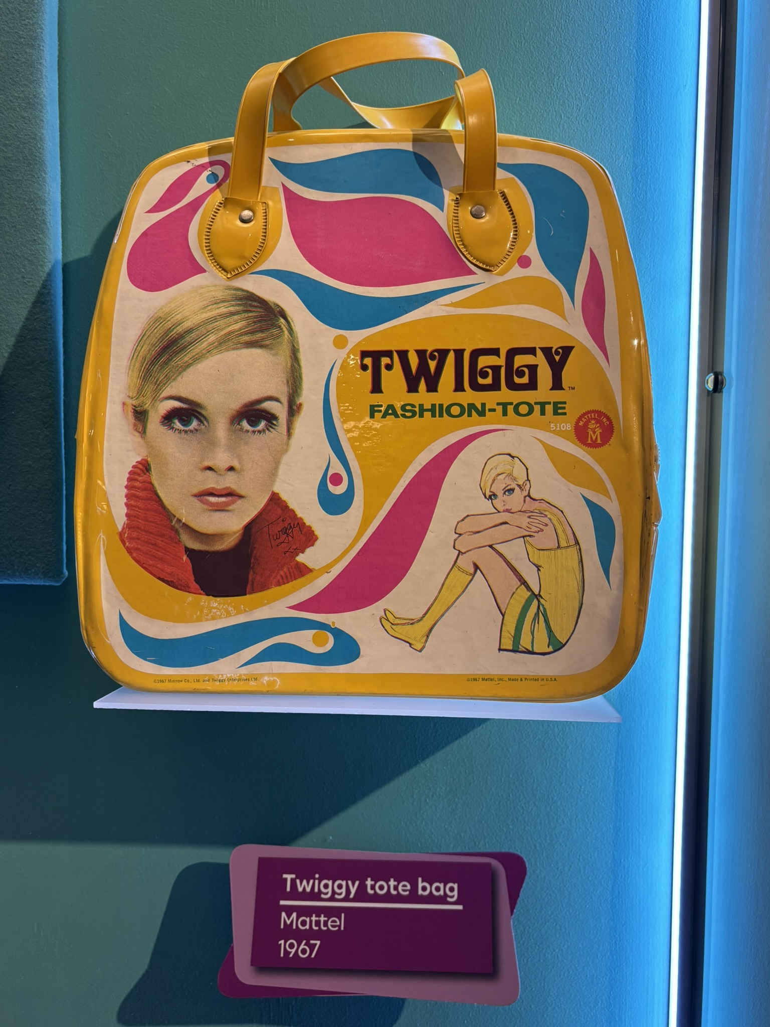 '67 Twiggy tote bag
