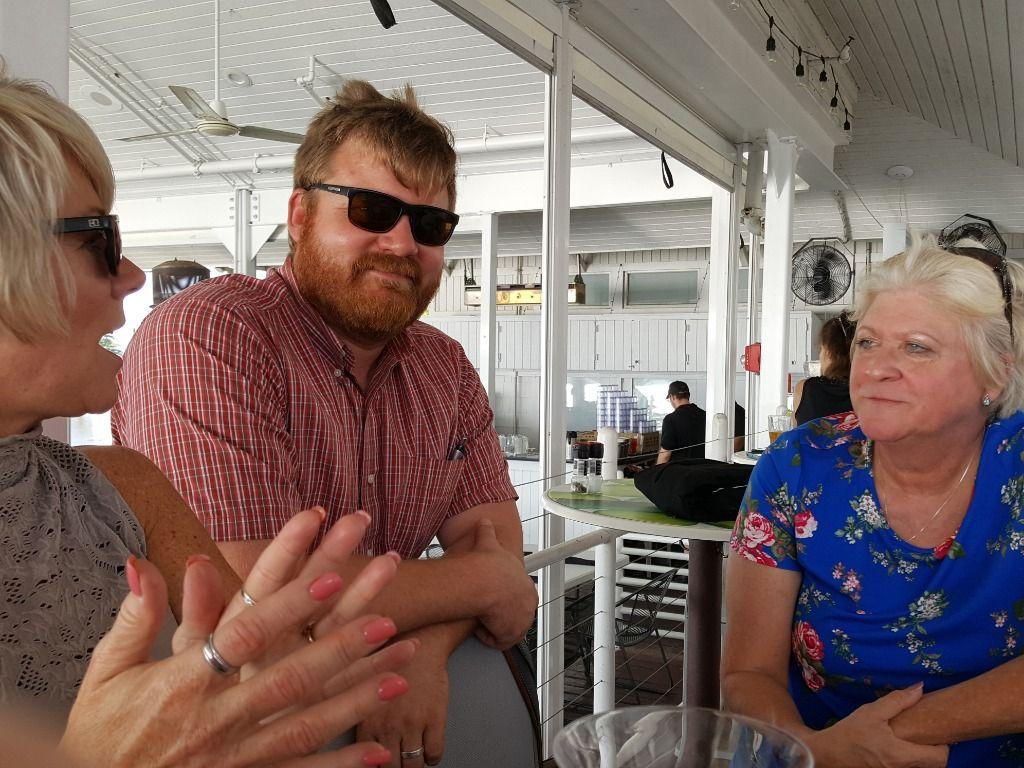 From left to right, Lynda Lambert, Chad Thompson & Kathy Grider