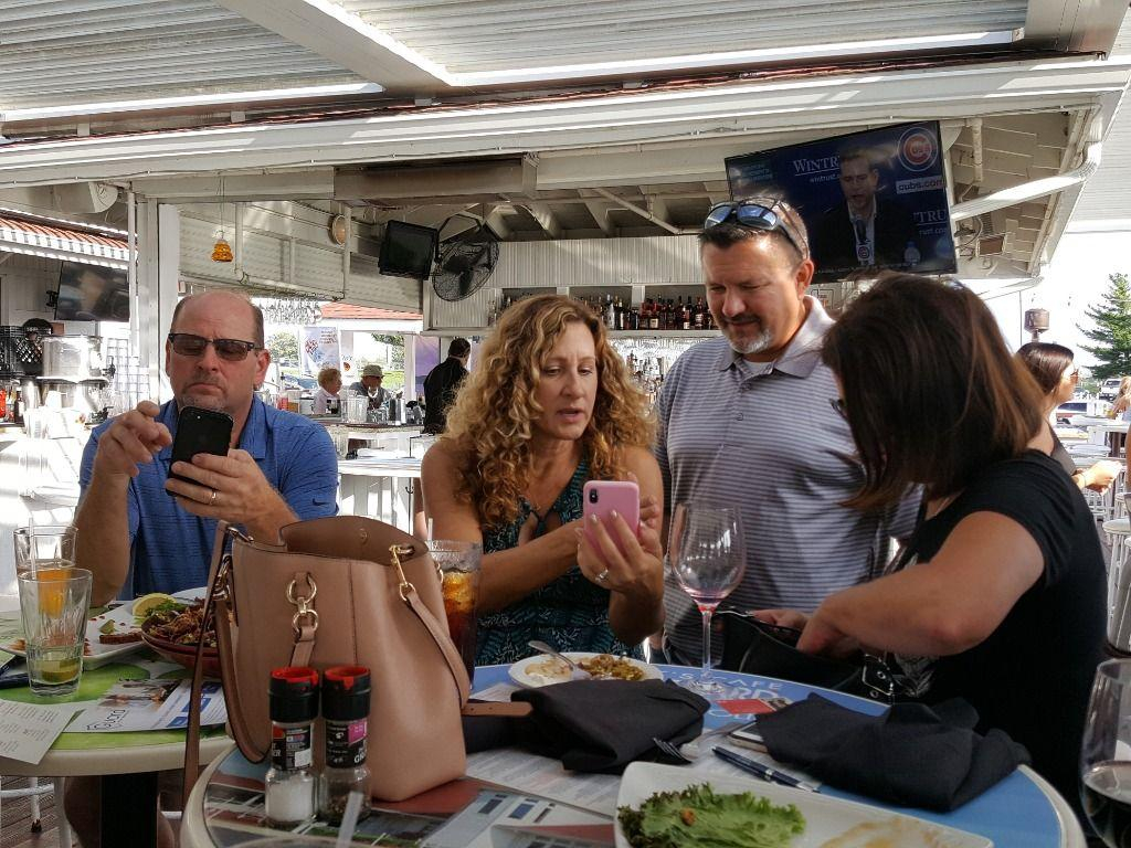 Tracy & Kristen Olsen, Rob Norman and Carmen Bailey
