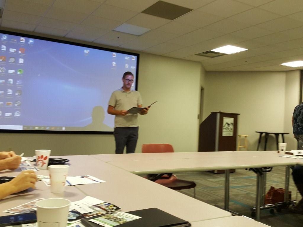 Andrew Huber from MIBOR giving us all the important updates!