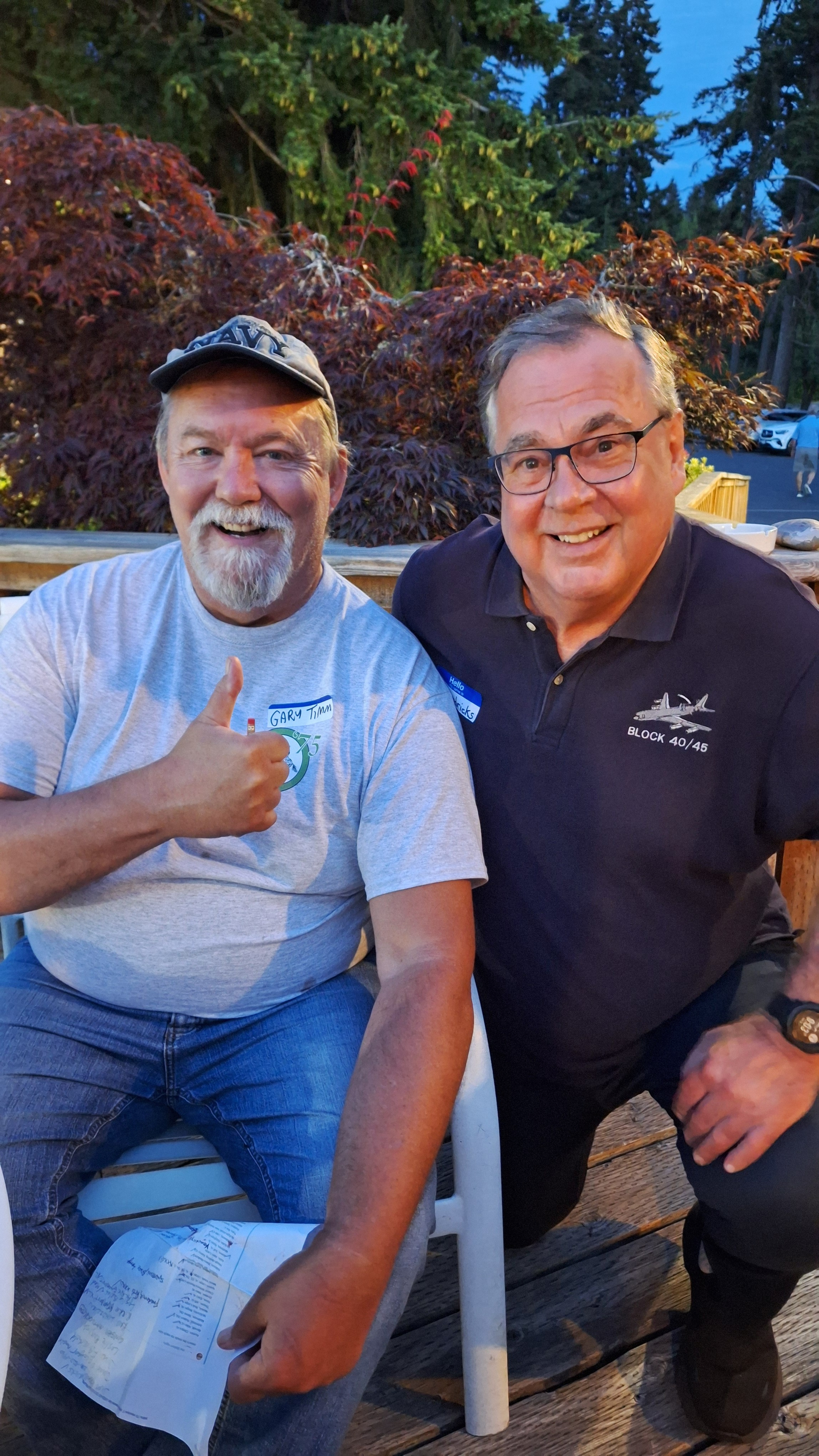 Gary T. and Jimmy H. 50th
