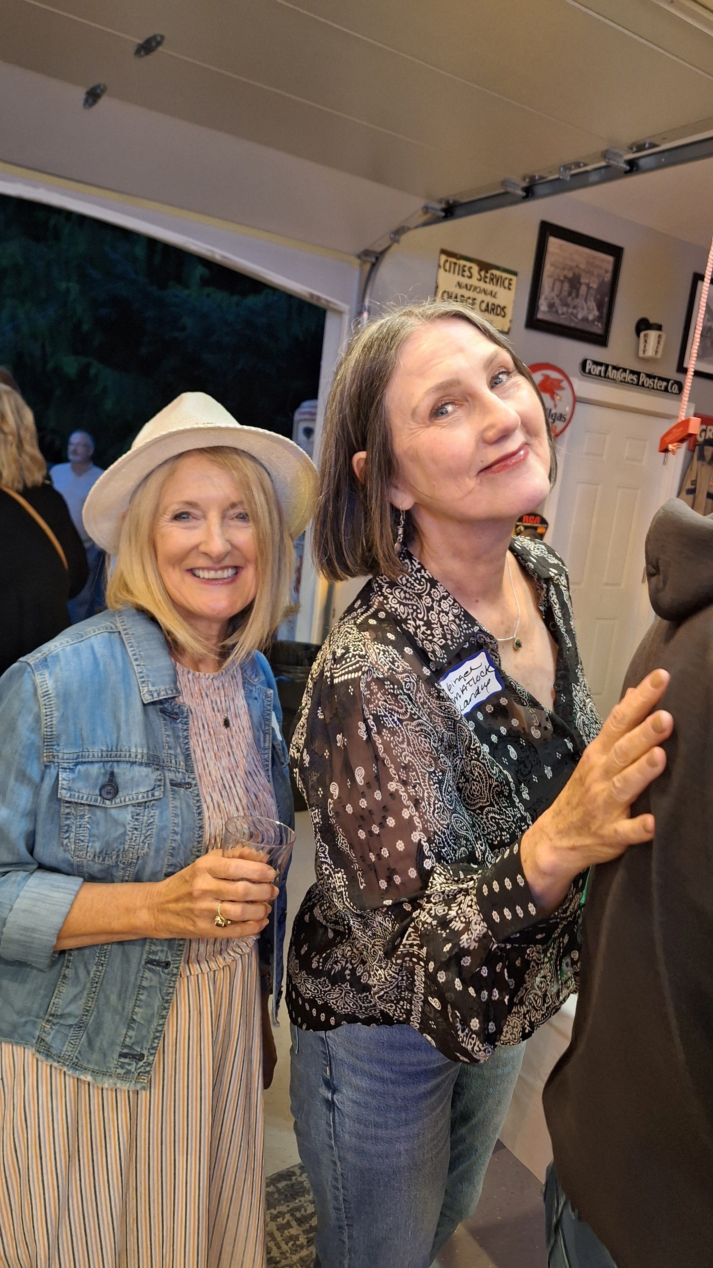 Kathy Berlin and Ginger Matlock 50th