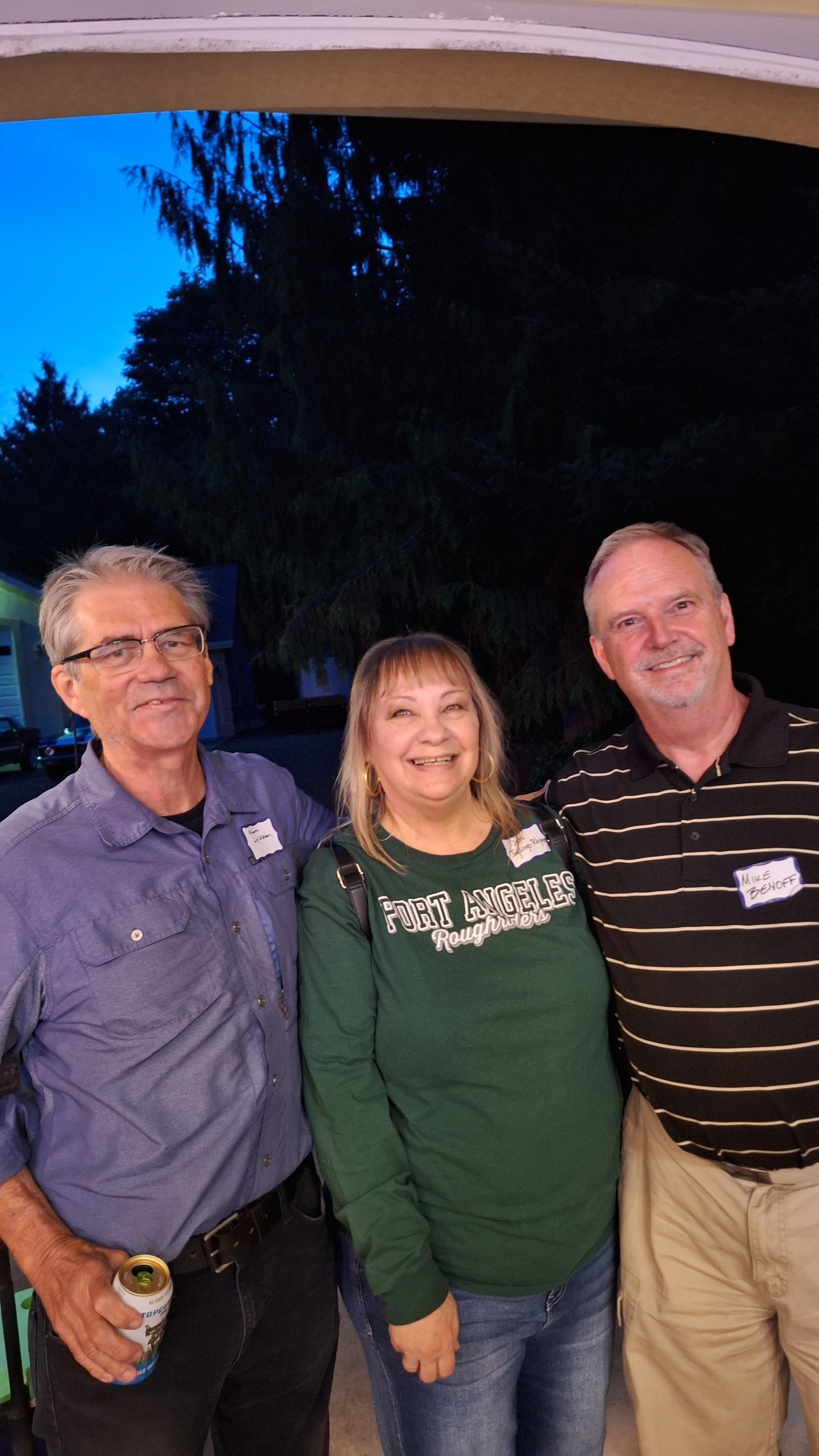 Mark L Jan T Mike B 50th