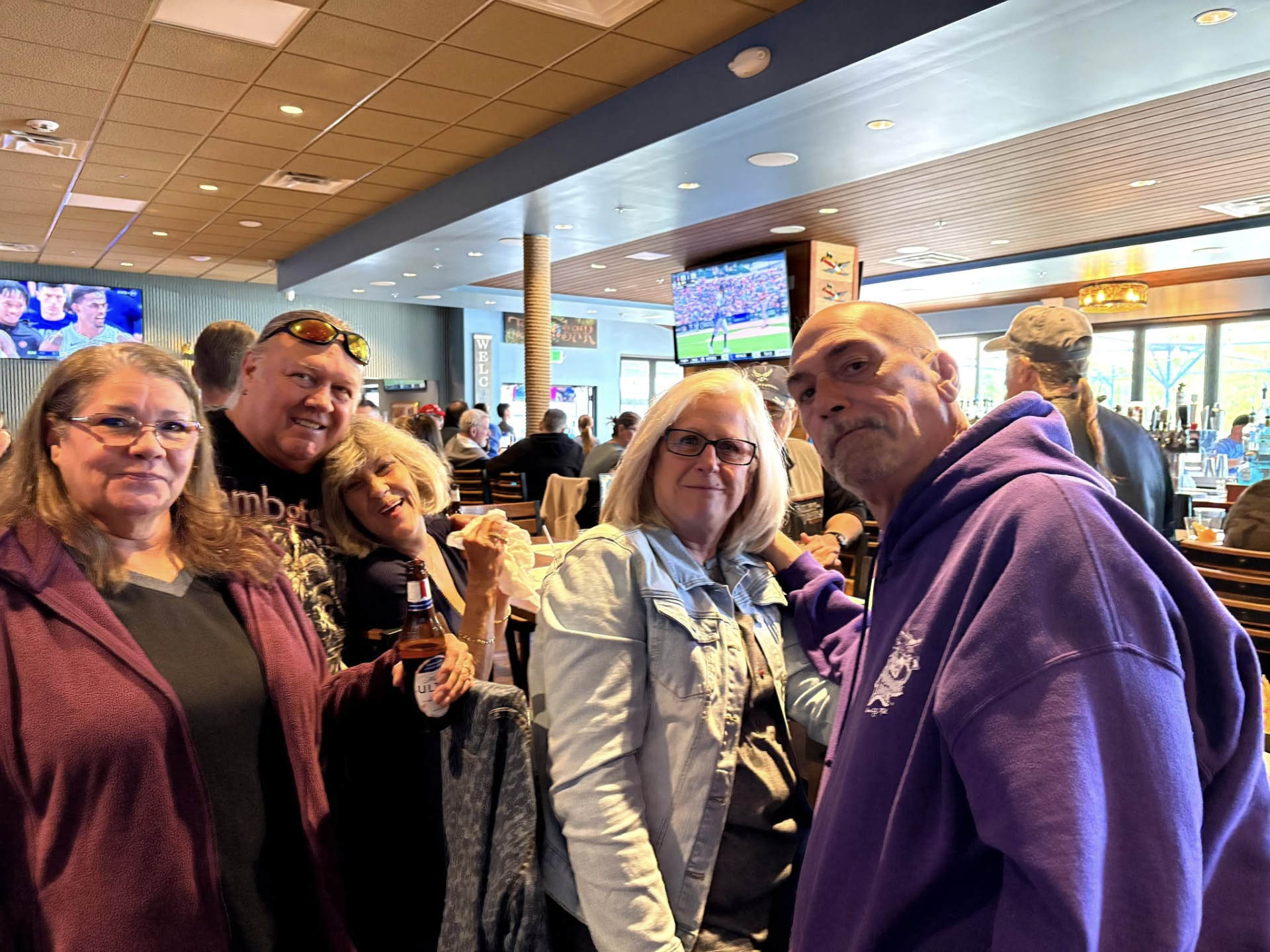 Lori and Ricky Gaster, Gina Fox, Maryanne (fFoos) and John Swontek