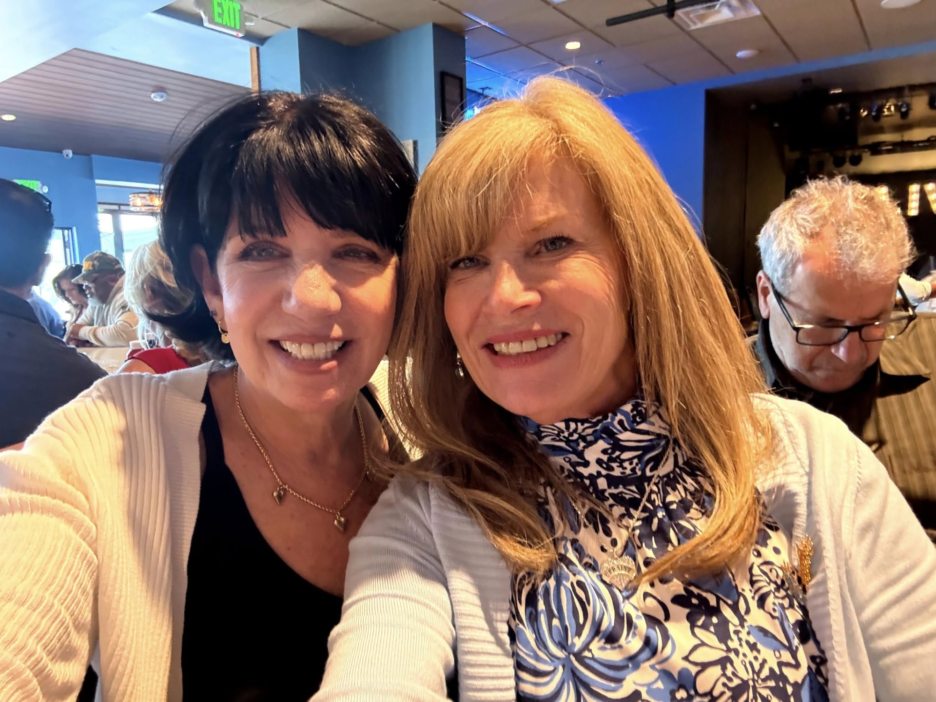 Cathy Trimble and Joann Karagiannis