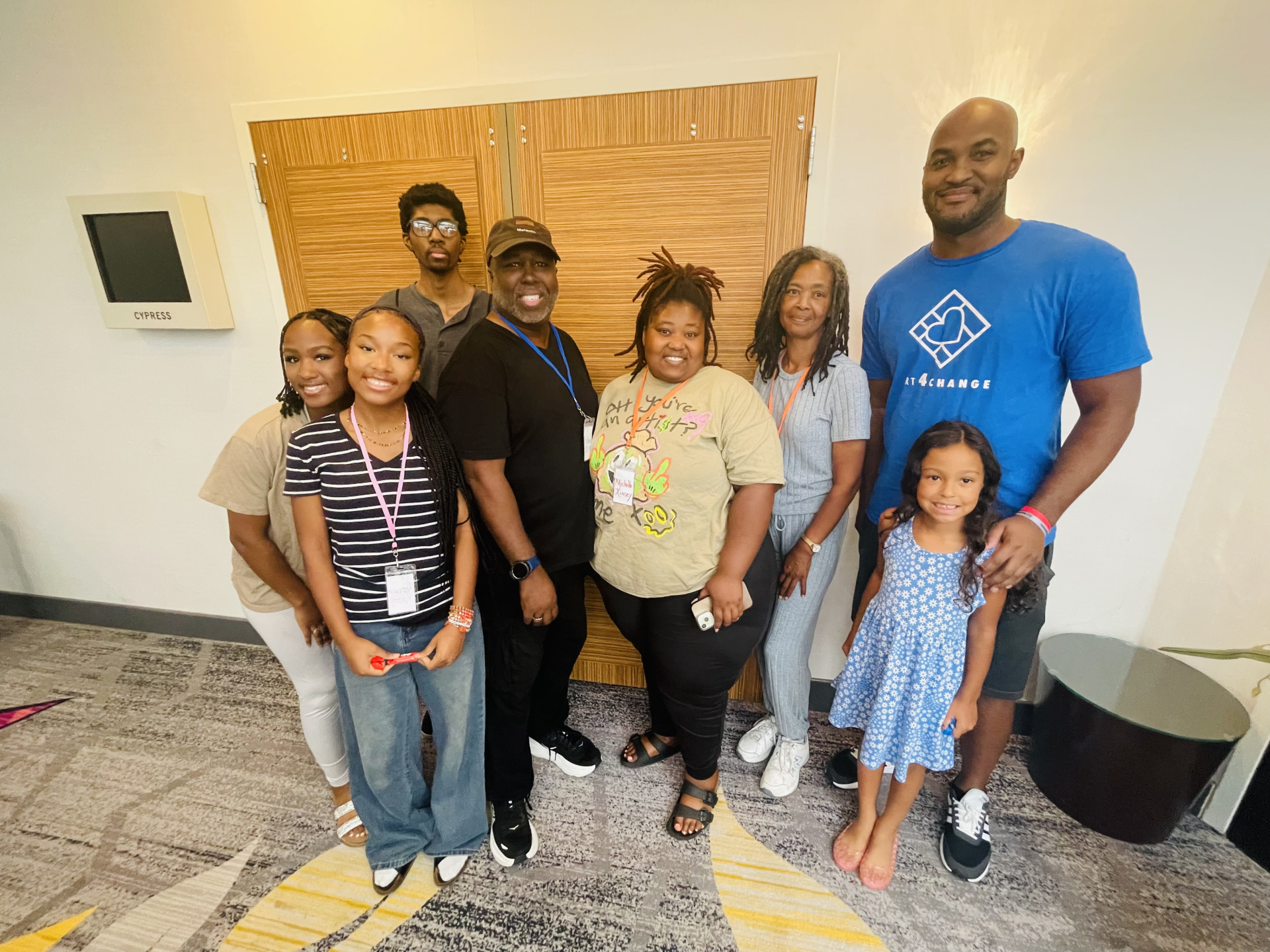 Michael Kinsey and Family