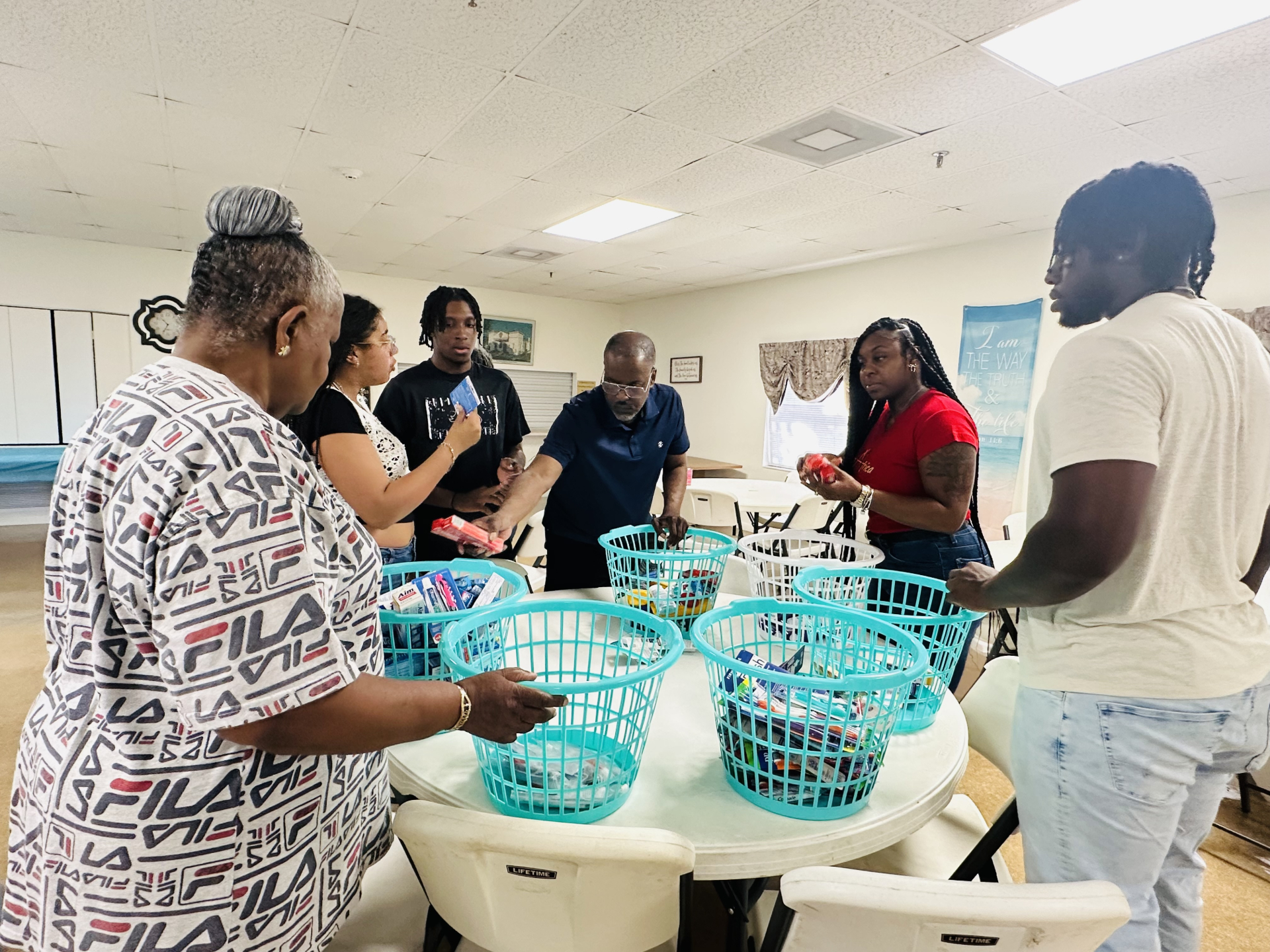 Community Service Project-Sorting Donations
