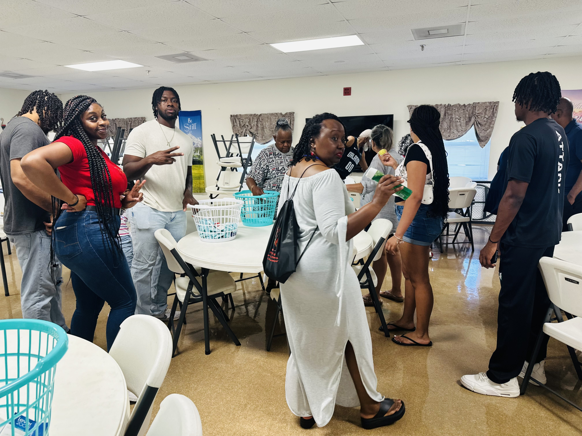 Community Service Project--Tonaja Clemons and Other Family