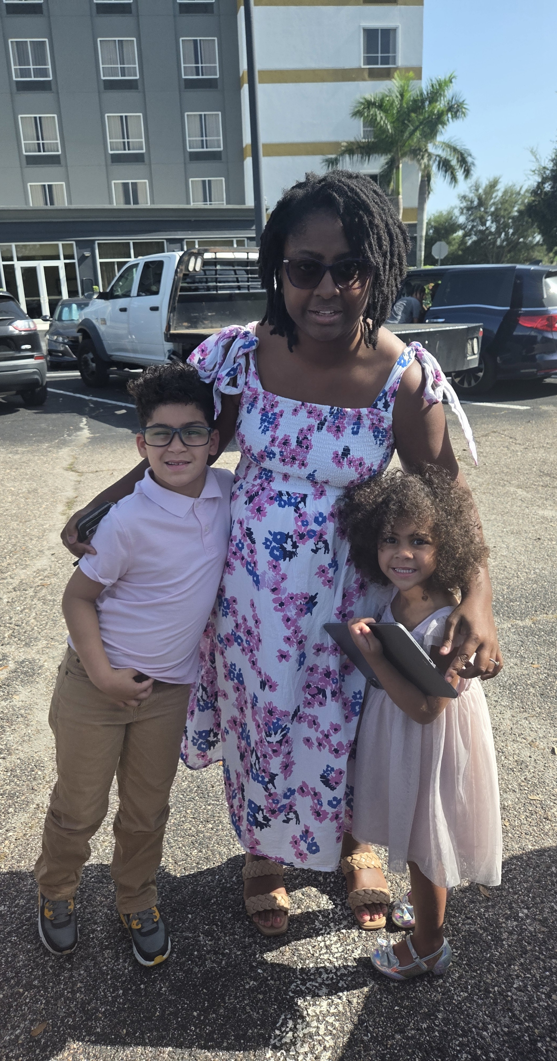 Jasmin, Jeremiah Jr. and Janayah