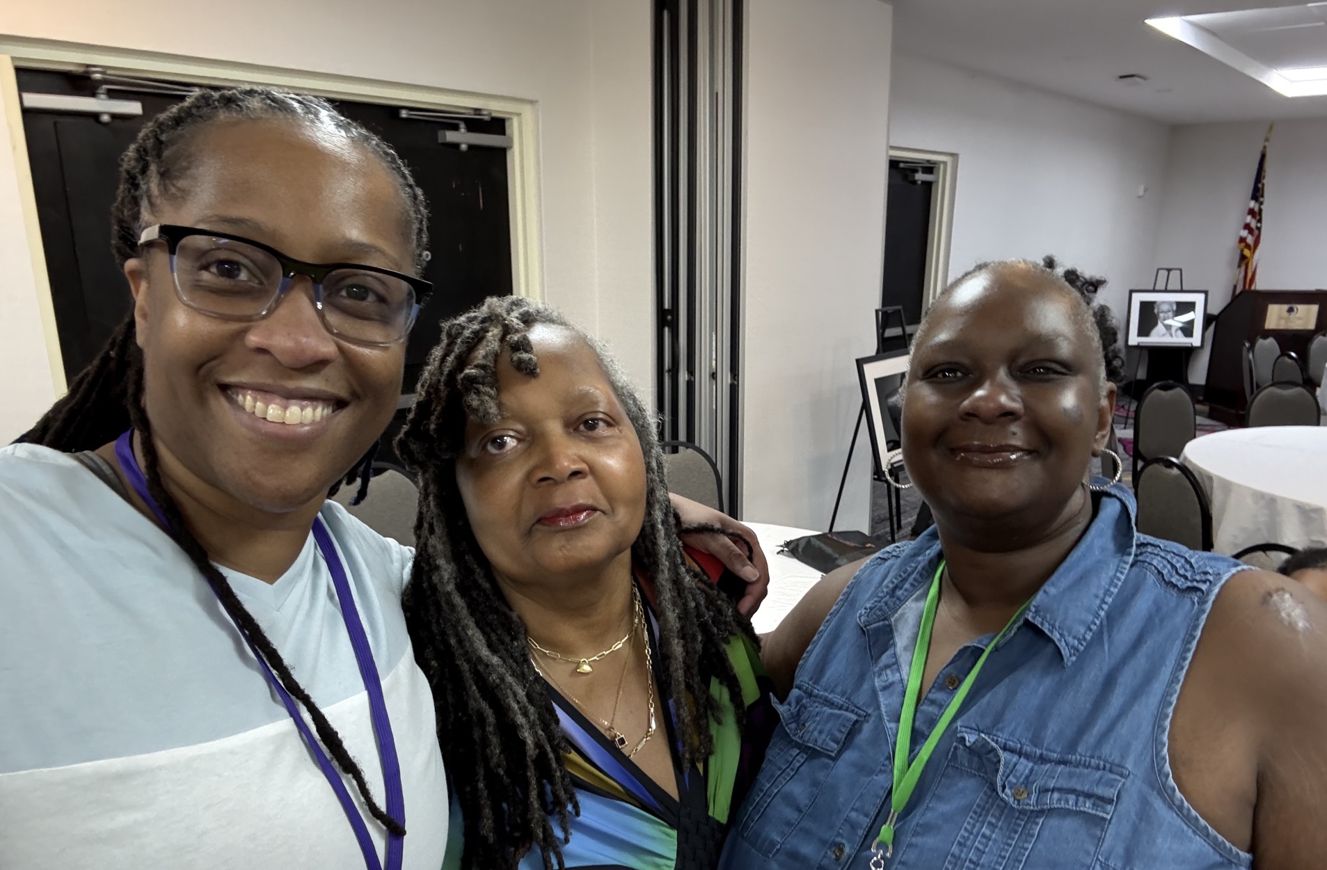 Day one- Kiia, Linda (Sandy), Keisha