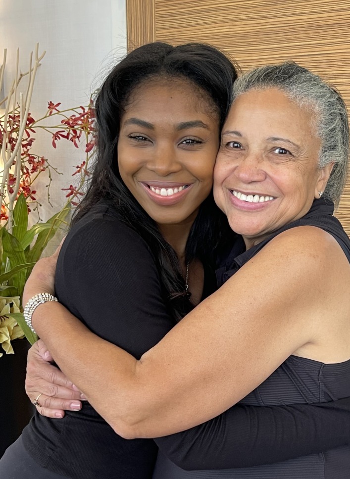 Jessika Ward and Rita Bennett at the 2025 Meet and Greet