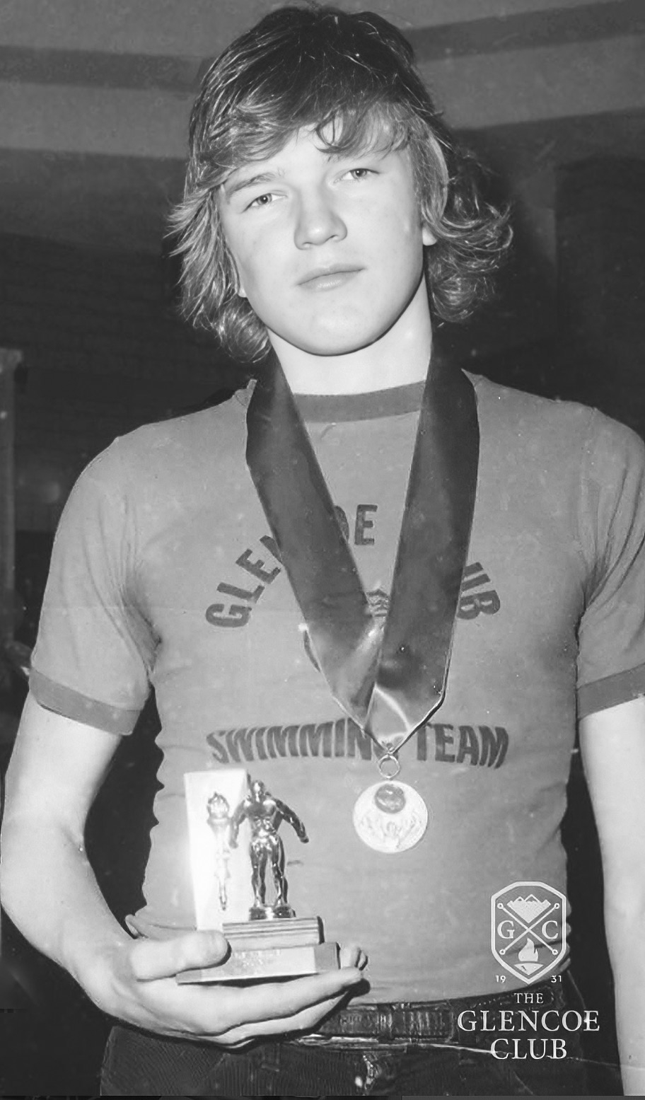 Dick Fullerton at the Glencoe Club 1974