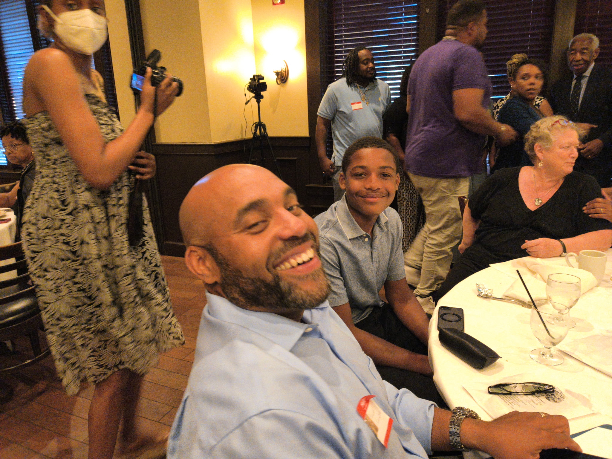 FR Dinner 2025 - Vincent and son Chase