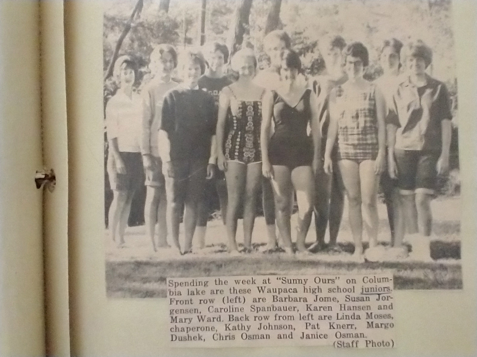 From Carlene's scrapbook
