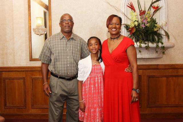 Bernard, Sandra, & Granddaughter