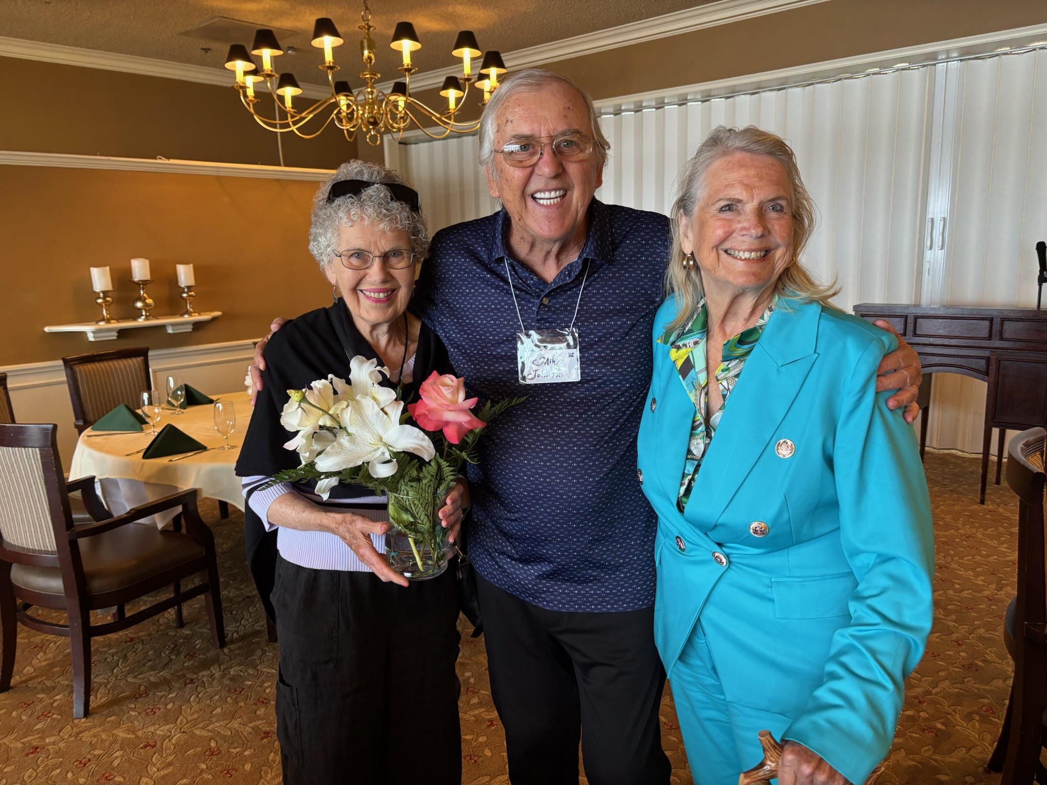 Diane, Mike, and Leslie