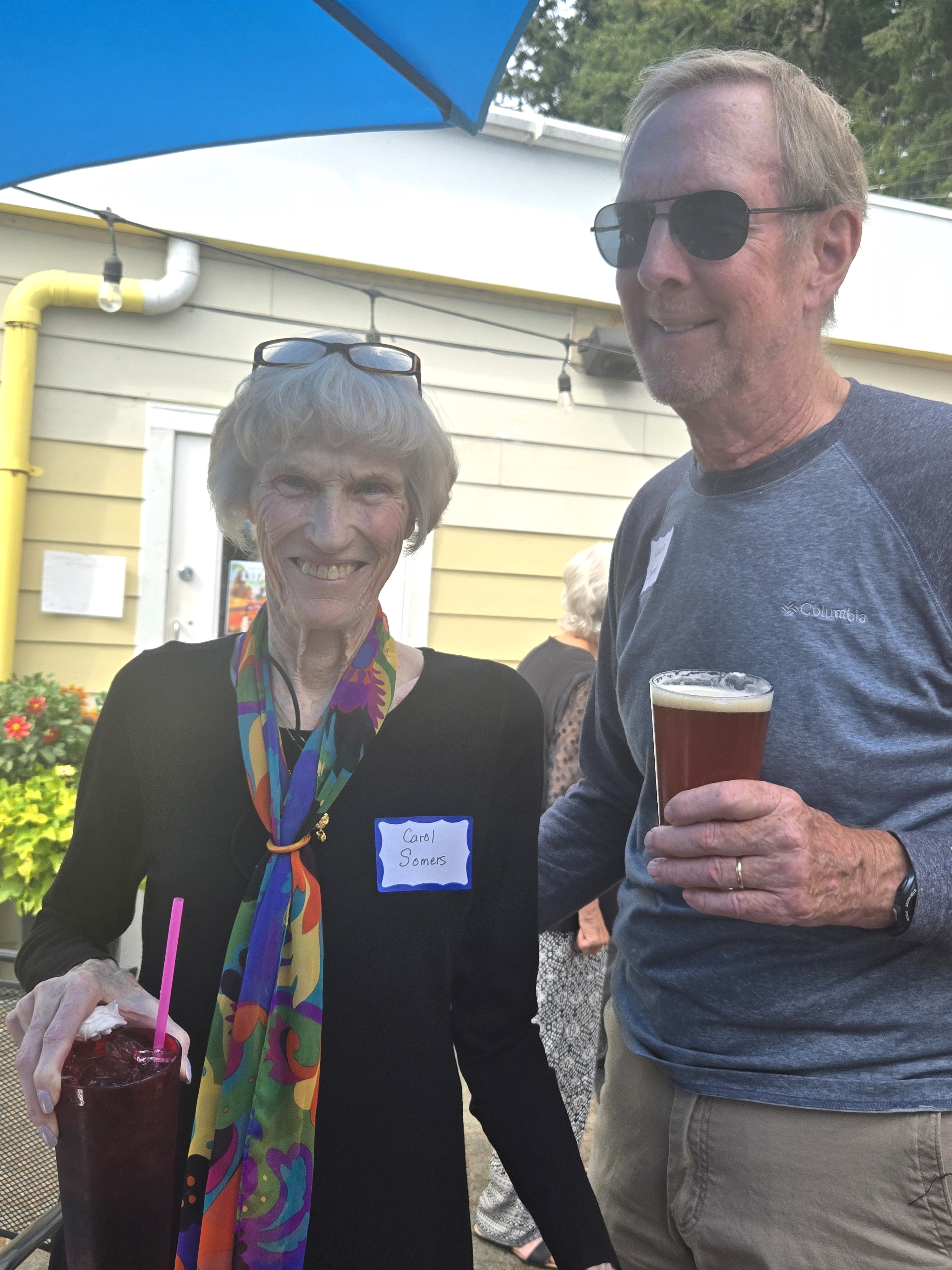 Laurie and Carol Somers