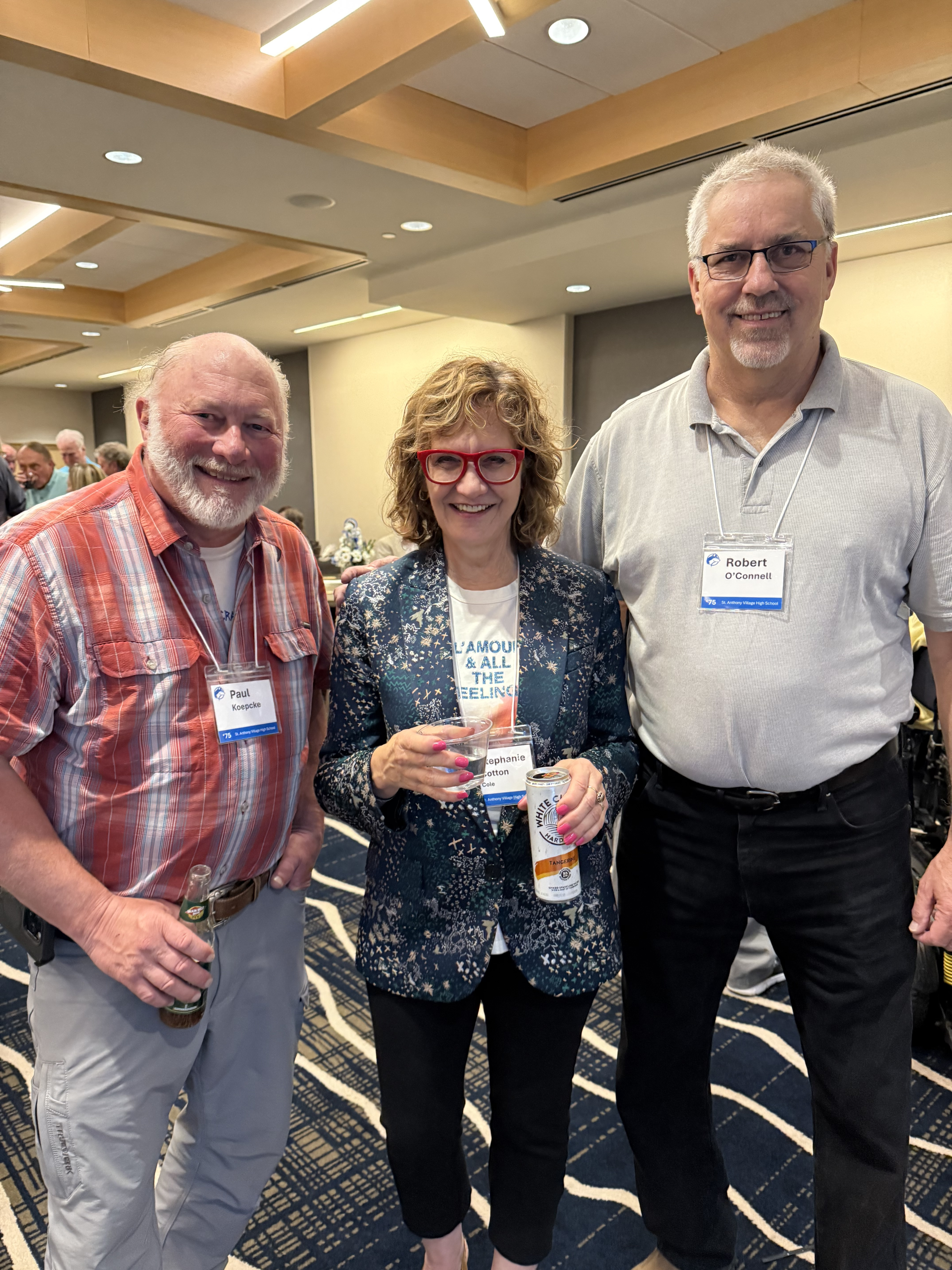 Paul Koepcke, Stephanie Cotton Cole, & Robert O'Connell - by Roseanne LoCascio Kroening