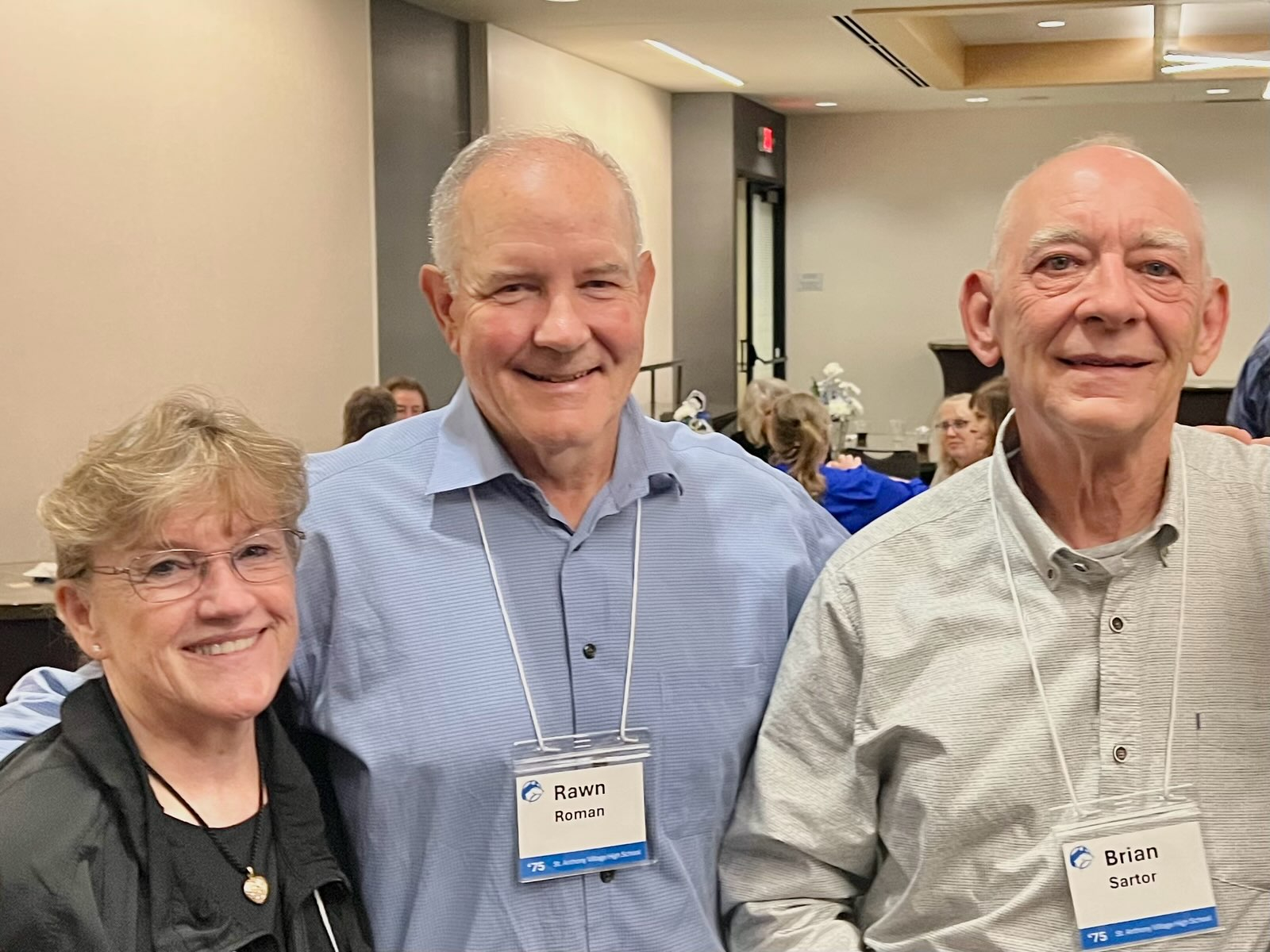 Cyndi McReavy Seitz, Rawn Roman, Brian Sartor - by Nancy Papatola Smith