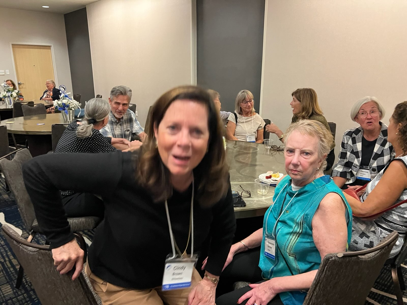 Cindy Brown Billeadeau & Rosemarie Kemper Donlin (Jon Sitzmann, Kris Henry Dvorak, Leslie Olson Olsen, Denise Grupa Dolan - by Nancy Papatola Smith