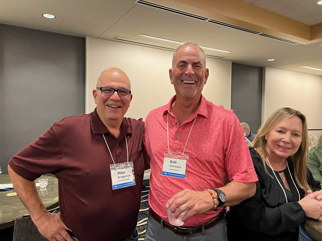 Mike Bridgeman, Bob Carmack, Liz Johnston - by Nancy Papatola Smith