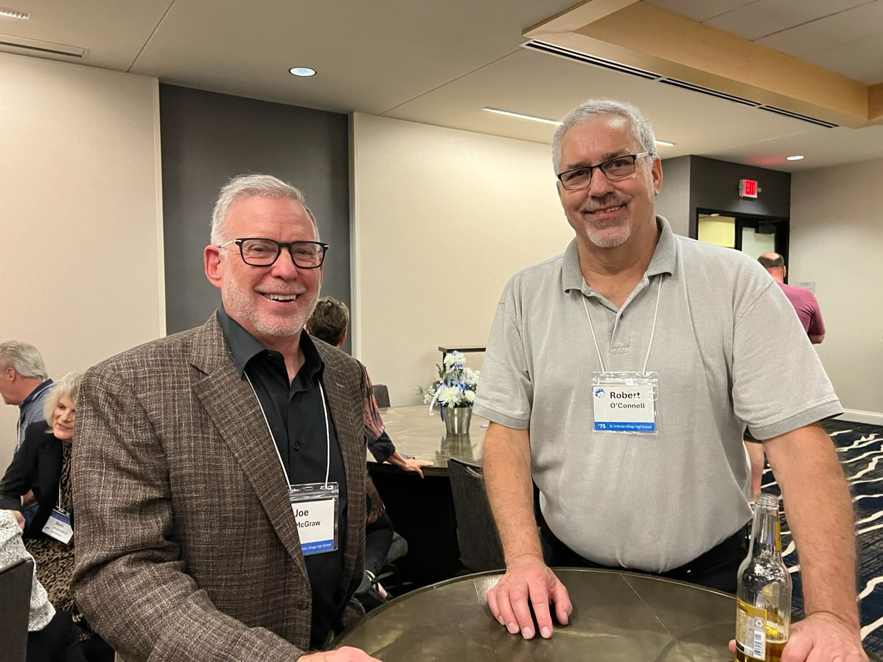 Joe McGraw and Robert O'Connell - by Nancy Papatola Smith