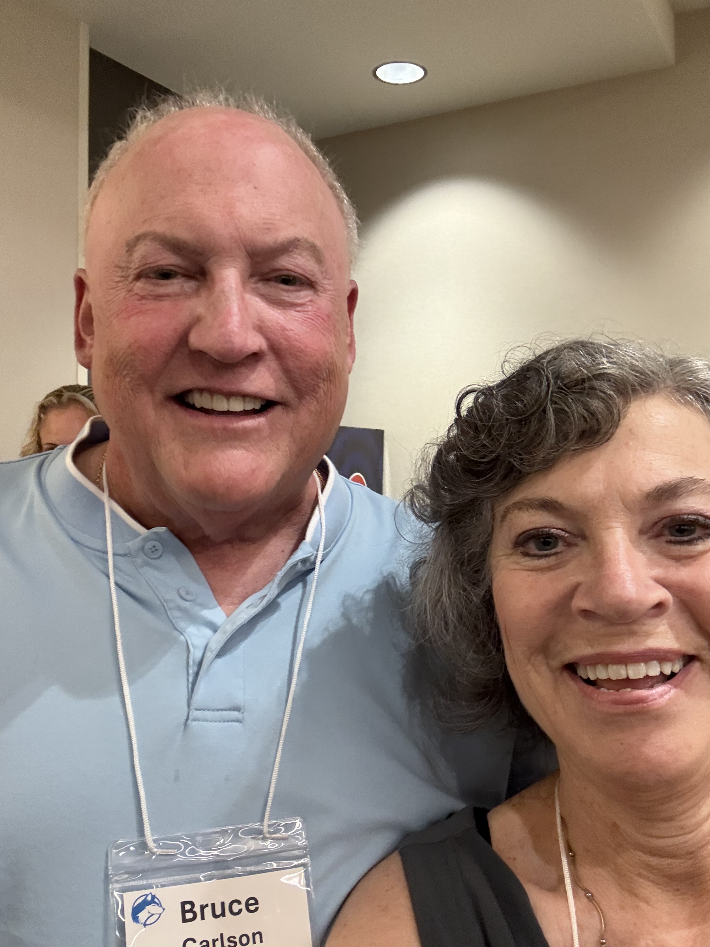 Bruce Carlson & Roseanne LoCascio Kroening - by Roseanne LoCascio Kroening