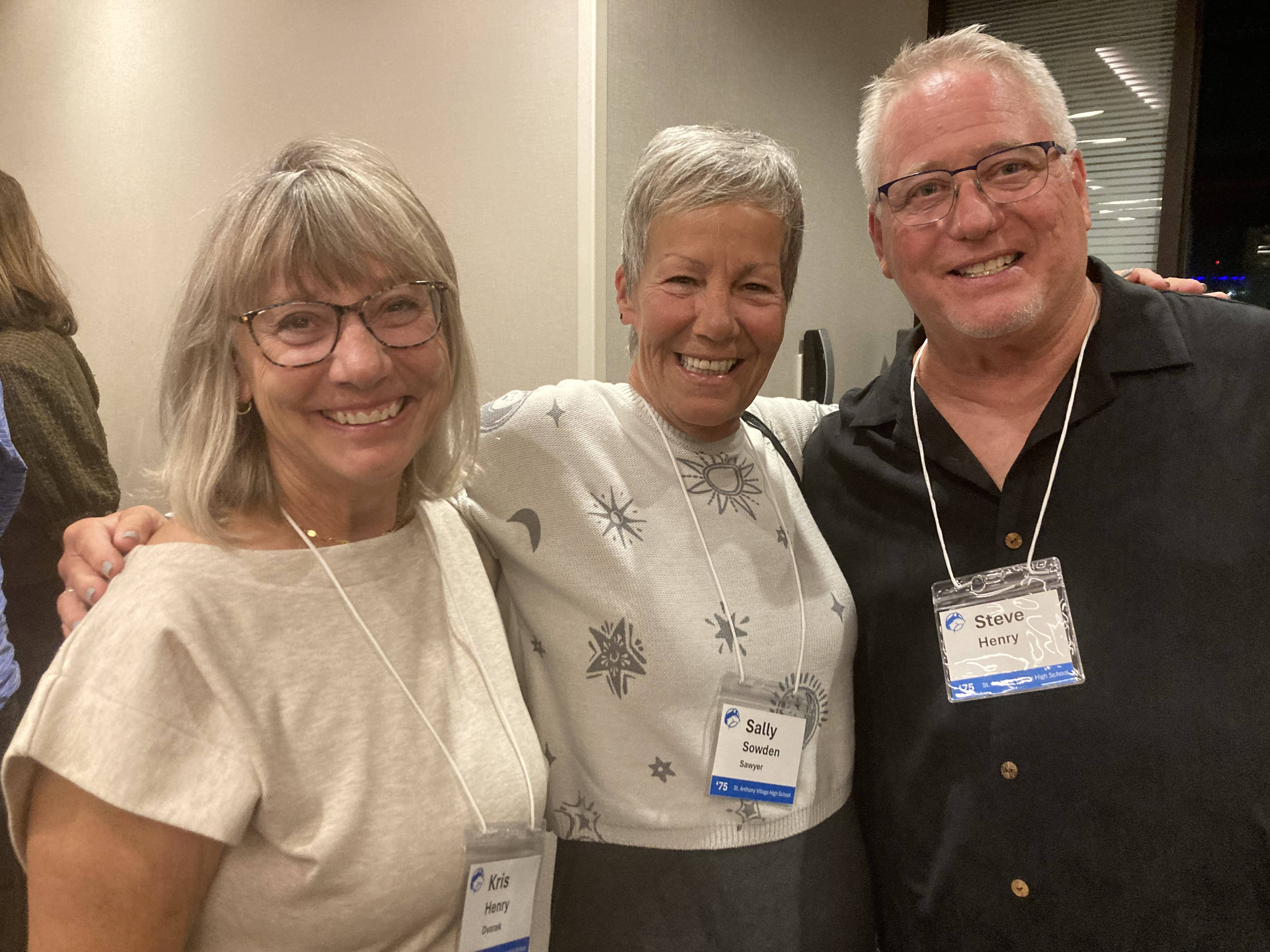 Kris Henry Dvorak, Sally Sowden Sawyer, and Steve Henry - by Sally Sowden Sawyer