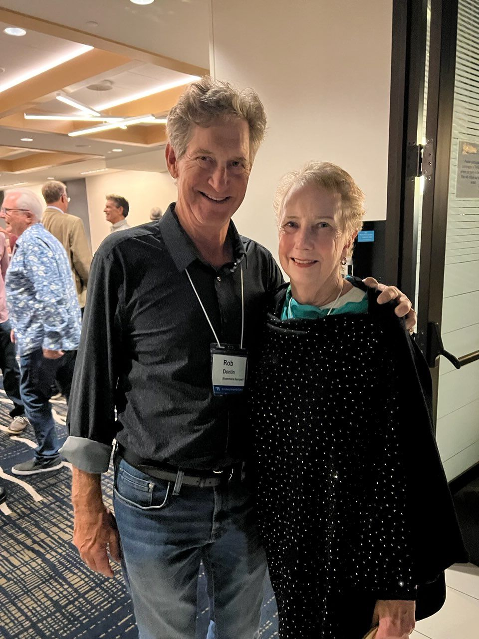 Rob Donlin, Rosemarie Kemper Donlin - by Nancy Papatola Smith