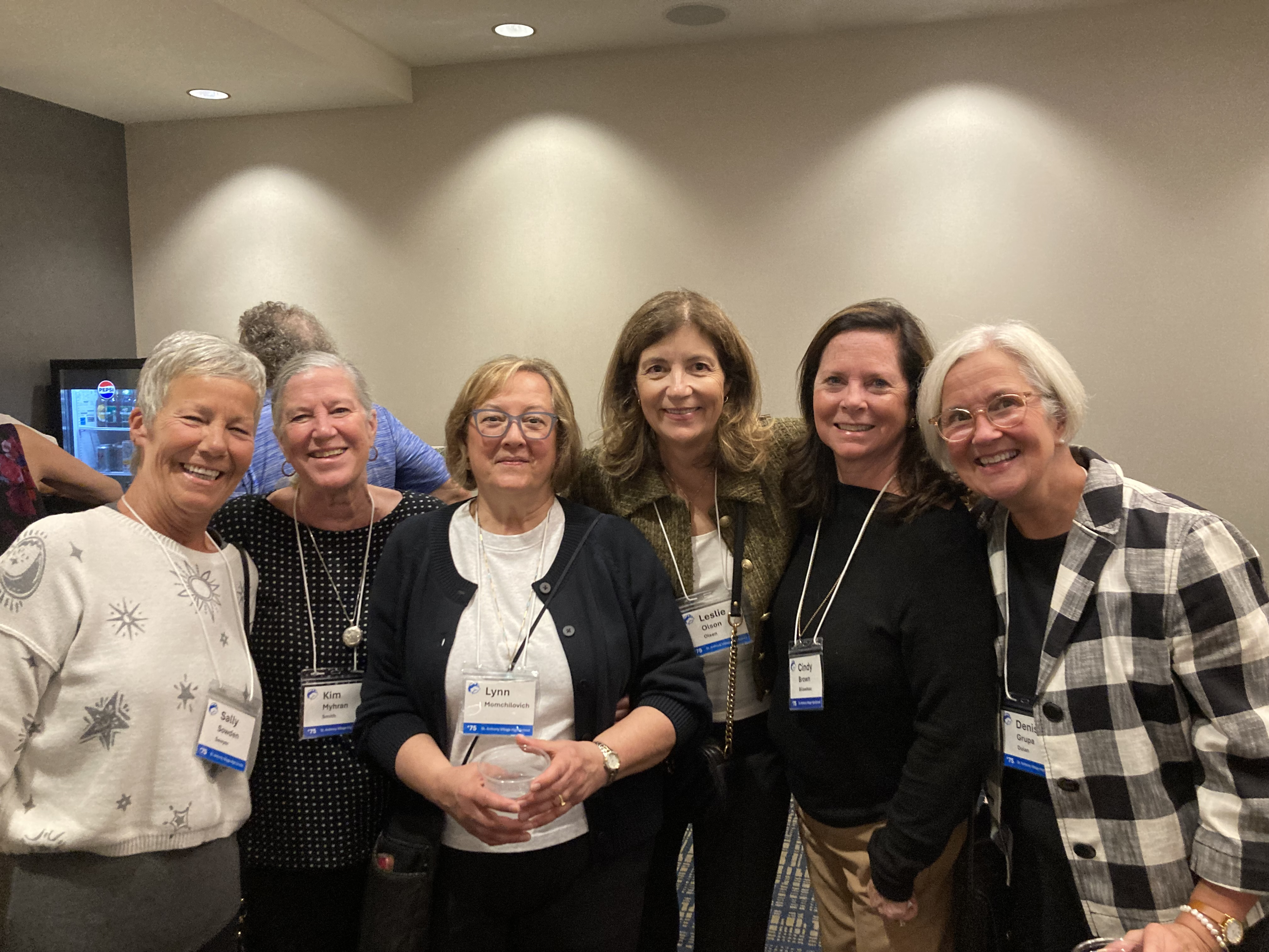 Sally Sowden Sawyer, Kim Myhran Smith, Lynn Momchilovich, Leslie Olson Olsen, Cindy Brown Billeadeau, and Denise Grupa Dolan - by Sally Sowden Sawyer