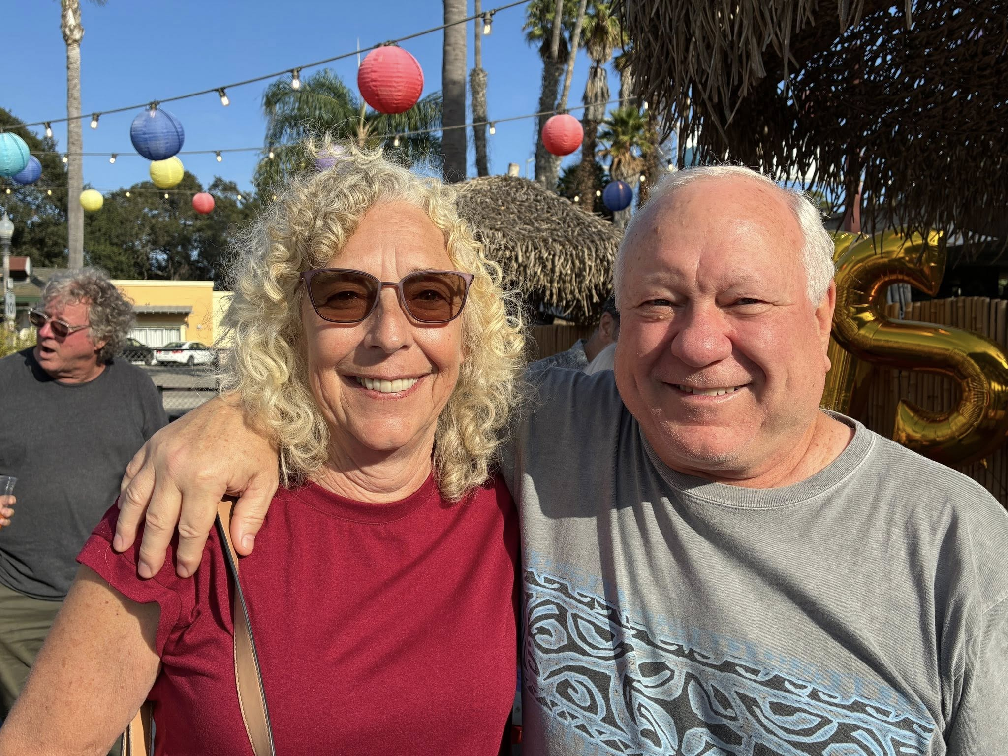 Shelley Lewis, Bruce Eddy (newlyweds)